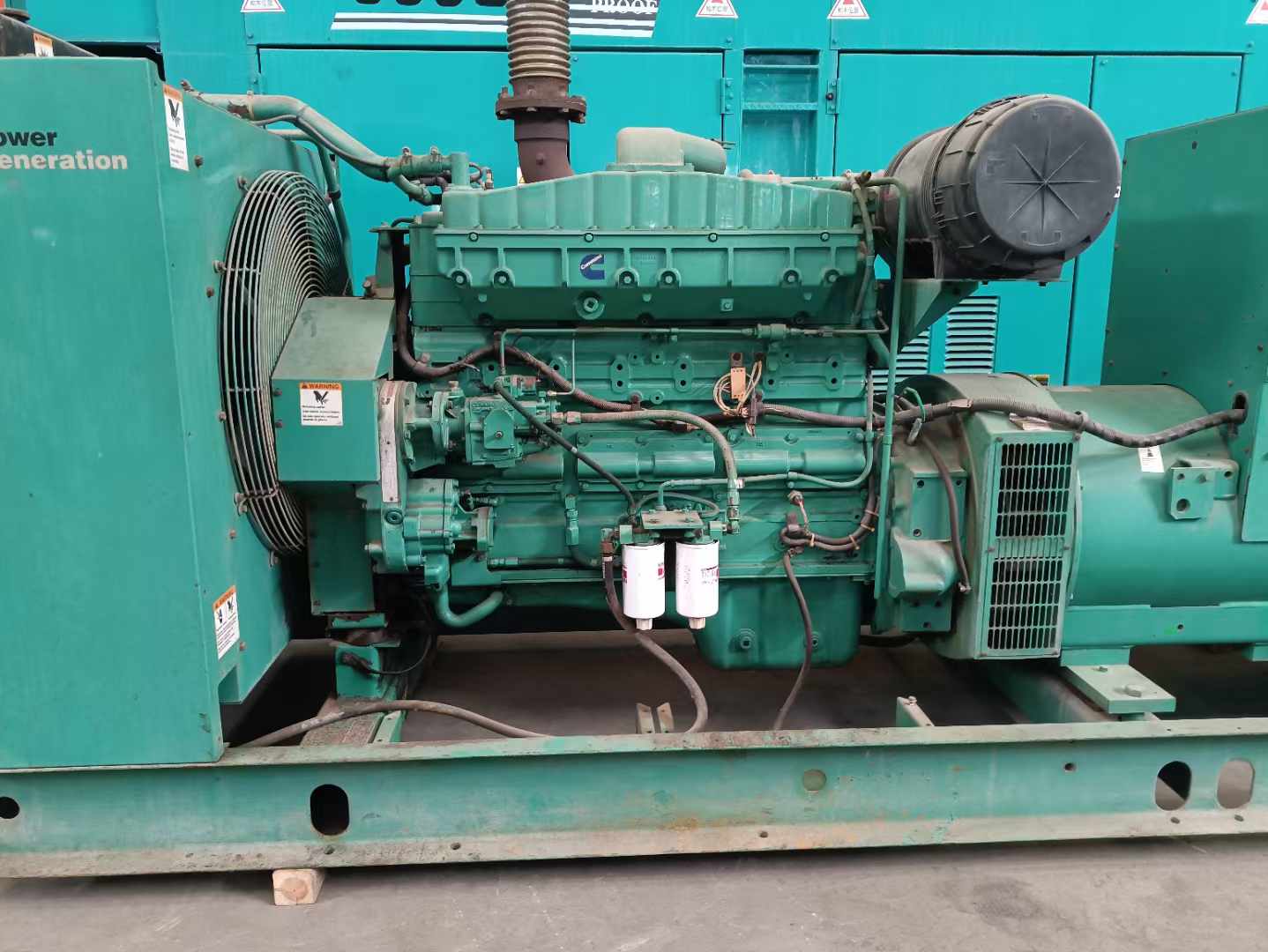 蒙城过载会对 600kW 柴油发电机组造成哪些损害？